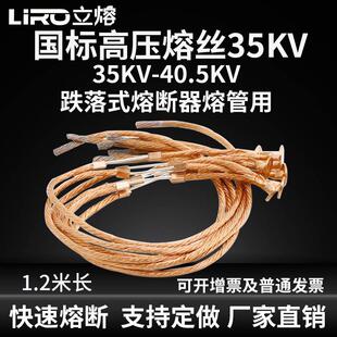带扣国标高压熔丝35KV/3A-200A100A40A150A跌落式令克开关保险丝