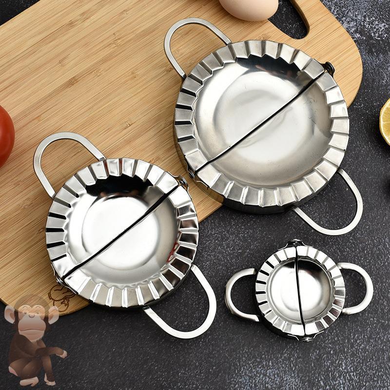 新式懒人专用包水饺神器不锈钢家用包饺子器模具工具饺子夹子模型