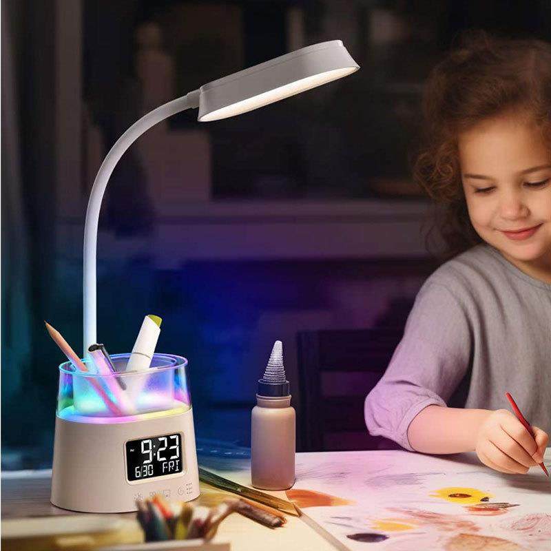 多功能护眼一体RGB笔筒闹钟台灯学生学习桌面万年历时钟,自行车/骑行装备/零配件,更多零件/配件,淘宝优惠券,粉丝福利购,淘宝优惠卷