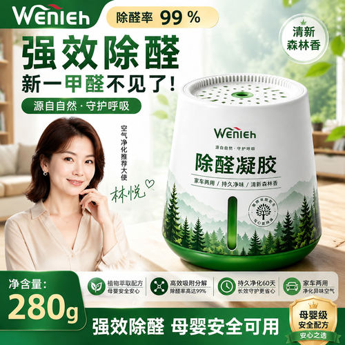 甲醛凝胶强效新房装修除味除醛