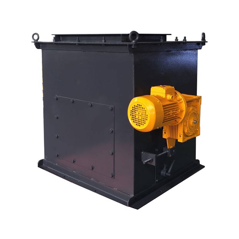 定制箱式强磁辊式磁选机永磁除铁器 易清理颗粒饲料干选机械设备