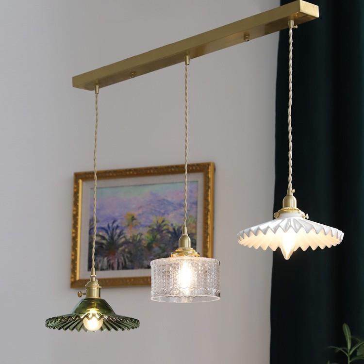 餐厅三头小吊灯美式复古玻璃现代北欧日式民宿吧台灯具,金属材料及制品,金属加工件/五金加工件,淘宝优惠券,粉丝福利购,淘宝优惠卷