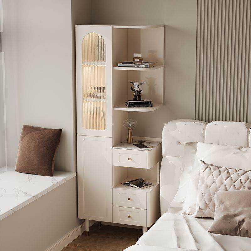 智能床头柜收纳柜新款无线充电置物架家用卧室床头书柜一体储物柜,特色手工艺,其他特色工艺品,淘宝优惠券,粉丝福利购,淘宝优惠卷