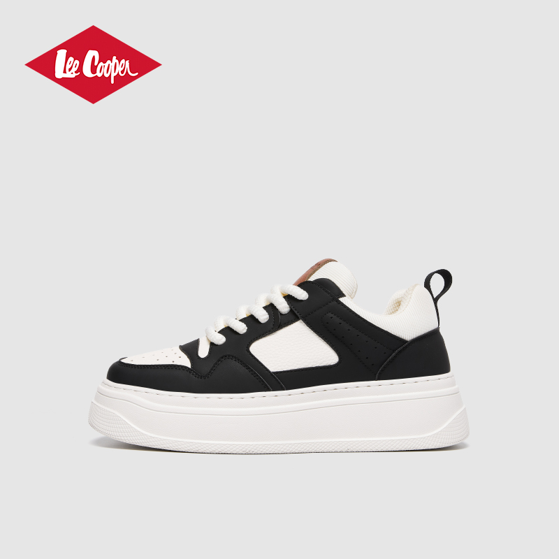 Lee Cooper厚底板鞋男款2025新款秋冬轻便增高男鞋软底耐磨休闲鞋