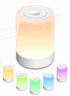 手提USB小夜灯触控婴儿喂奶氛围670nm红光灯卧室高级感床头灯