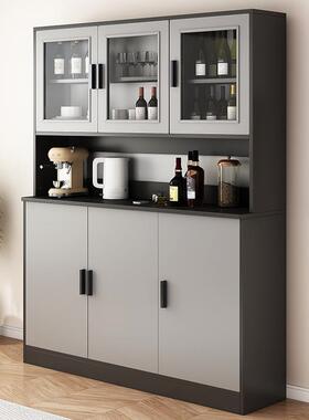 茶水柜餐边柜子储物柜客厅靠墙置物柜轻奢茶柜置物架小收纳备餐柜