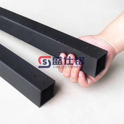 碳纤维方管强度高1000mm长碳管20mm25mm30mm40mm50mm