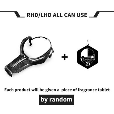 适用于BMW宝马M2F87F80F82碳纤维方向盘汽车内饰改装丁字替换件