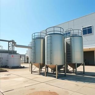 304不锈钢液体储罐红酒密封发酵罐压力保温储酒罐区液位监控定 制