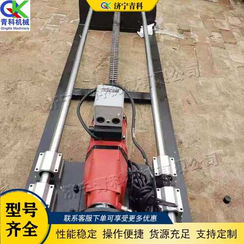 小型地下管道打眼设备 路面施工地面钻孔机 电缆管过路打眼设备