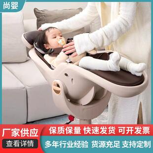 宝宝好293可躺多功能儿童餐椅宝宝餐盘豪华家用婴儿吃饭坐椅折叠