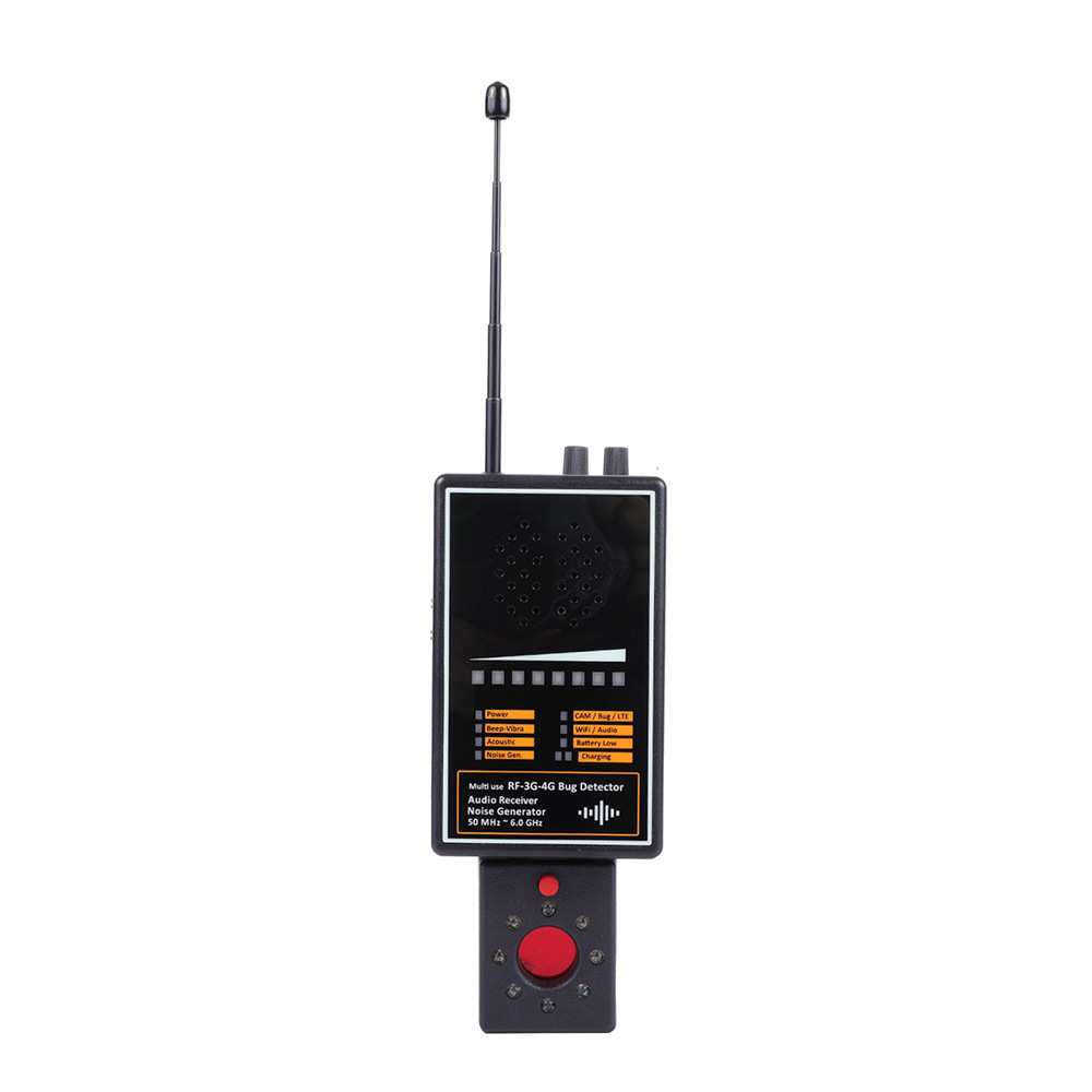 无线电波防qie听带音频接收器检测50MHz-6.0GHz无线射频信号探测