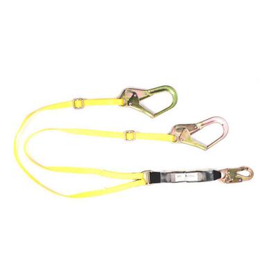 MSA梅思安10106907Workman沃克曼吸震绳聚酯材料铝合金挂钩缓冲绳