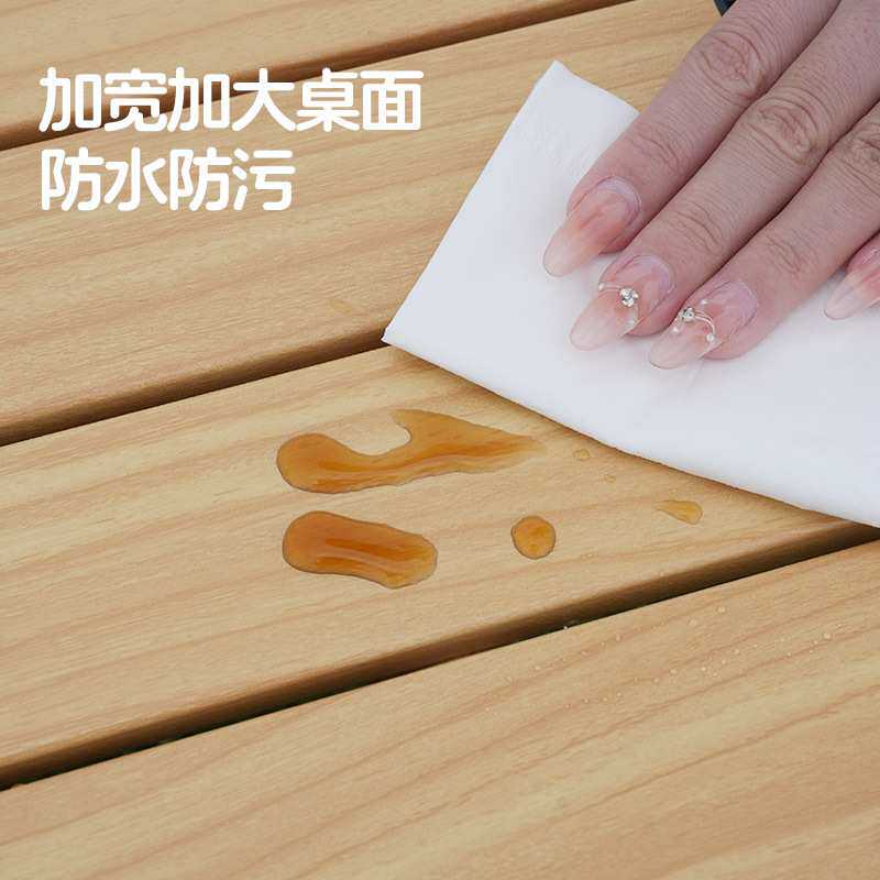 户外折叠桌子铝合金烧烤桌蛋卷桌露营用品野餐便携式桌椅套装组合