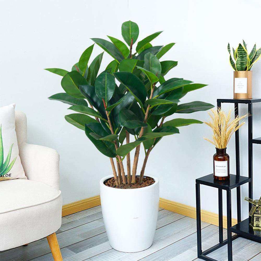 跨境仿真绿植橡皮树北欧橡胶树植物盆栽室内客厅办公室落地装饰,玩具/童车/益智/积木/模型,毛绒/玩偶/公仔/布艺类玩具,淘宝优惠券,粉丝福利购,淘宝优惠卷