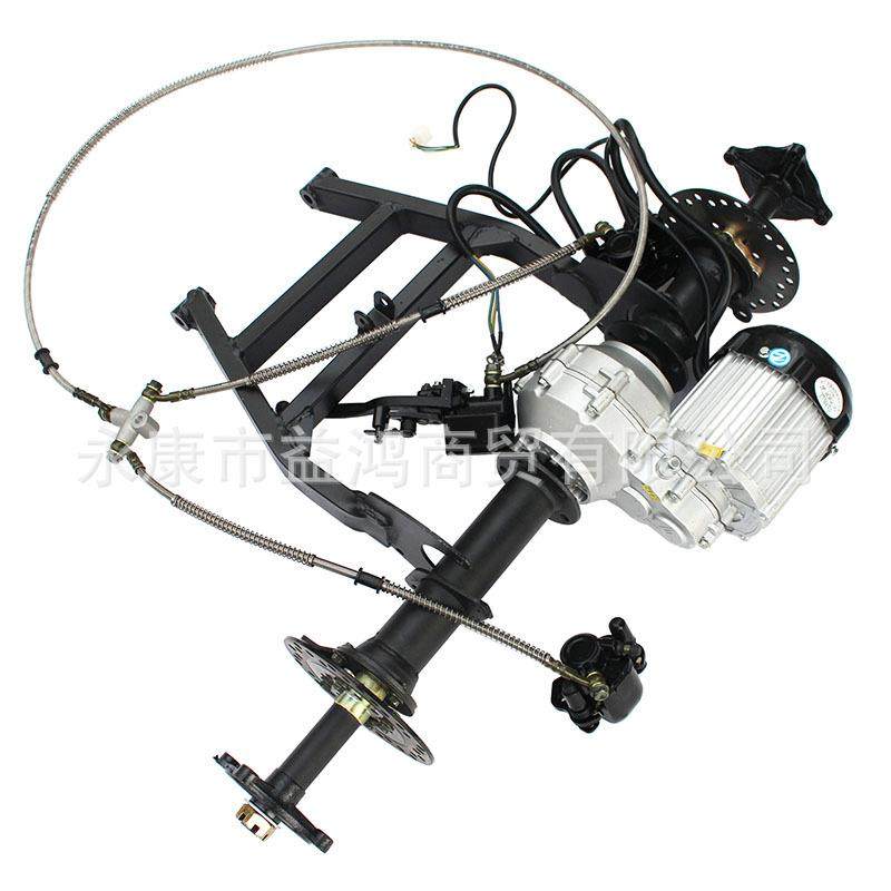 改装电动卡丁车改装配件 差速后桥48V/60V500W电机半轴后叉碟刹车,玩具/童车/益智/积木/模型,毛绒/玩偶/公仔/布艺类玩具,淘宝优惠券,粉丝福利购,淘宝优惠卷