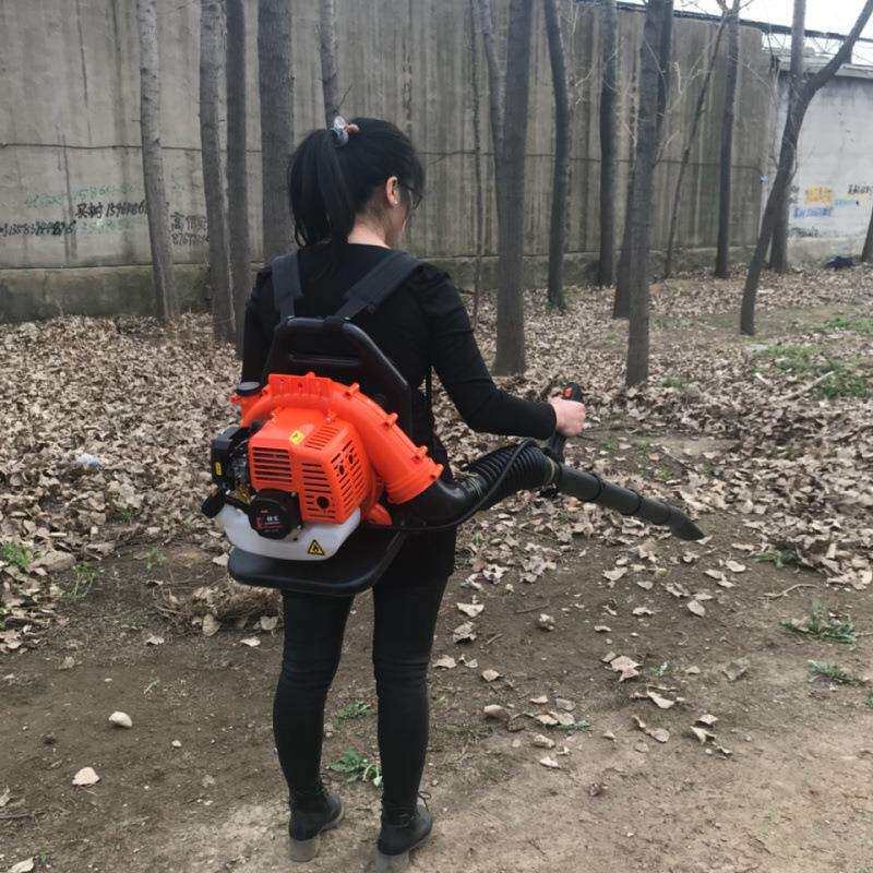 背式808汽油吹风机大功率鼓风机马路清扫落叶尘土工地吹电焊渣沙