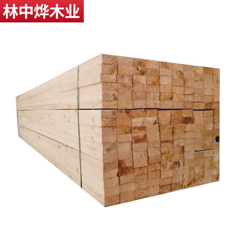工地建筑木方木质松木杨木建筑木板工程浇筑水泥方木条厂家