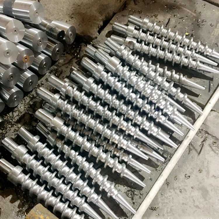 供应制炭机螺旋推进器 机制木炭机成形筒配件齐全 50木炭机推进器