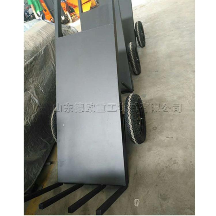 工地电动两轮拉砖车 手推出窑平板车 载重1200kg矿用运输车