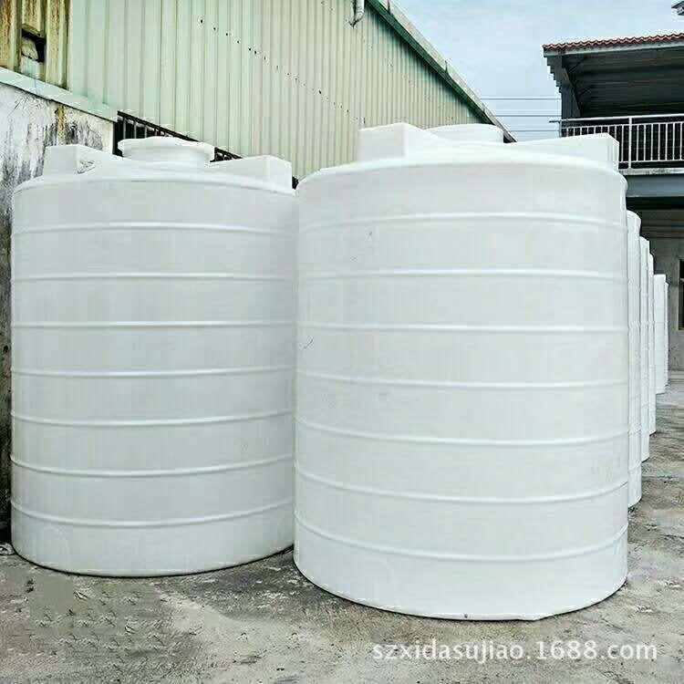 厂家2000L耐酸碱罐塑料水桶 塑胶水塔工地塑料桶