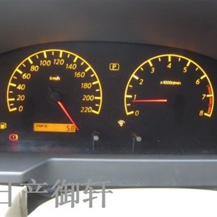 升级12Vd-24V通用汽车里程表跑码机 跑表器 调表器呼吸灯显速