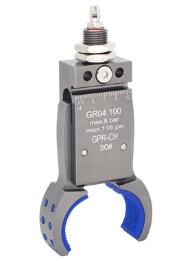 管胚夹具机械手带检测感应gpr40圆弧形夹子气动注塑机配件治具