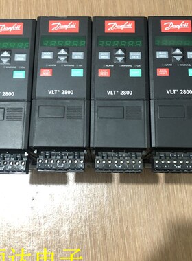 9新丹佛斯变频器 VLT2805PD2B20SBR 220V 0.55KW现货功能完好