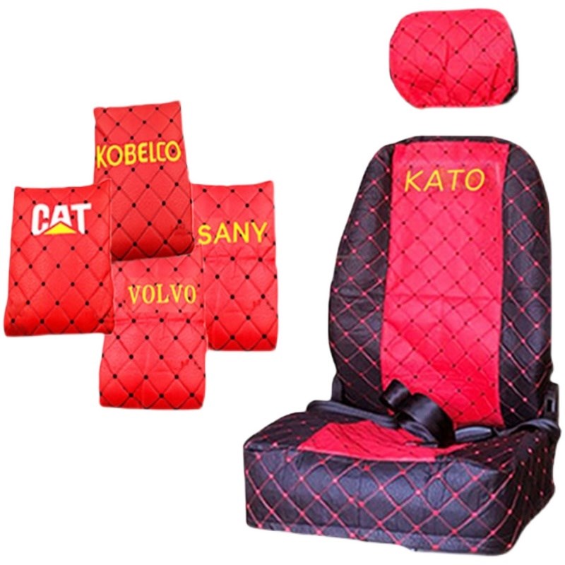 小松PC56/7f0/110/130/200/210/220/300-7座套坐垫座椅套挖机配件