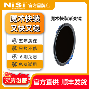 NiSi耐司魔术快装 保护镜适用佳能索尼尼康富士微单反相机保护镜 智慧渐变镜多层镀膜镜头滤镜套装