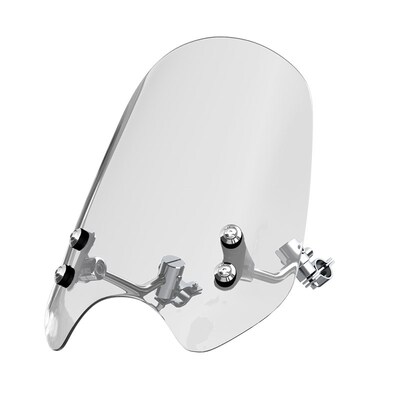 适用于摩托车骁胜HYOSUNG GV300S前挡风玻璃复古太子风挡改装配件