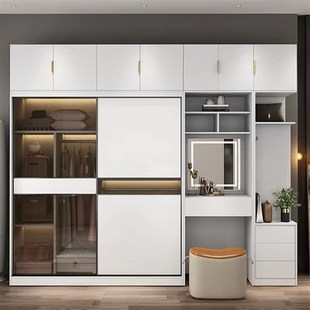 衣柜门推拉门定制现代简约衣柜移门玻璃推拉滑动门卧室衣橱门定做