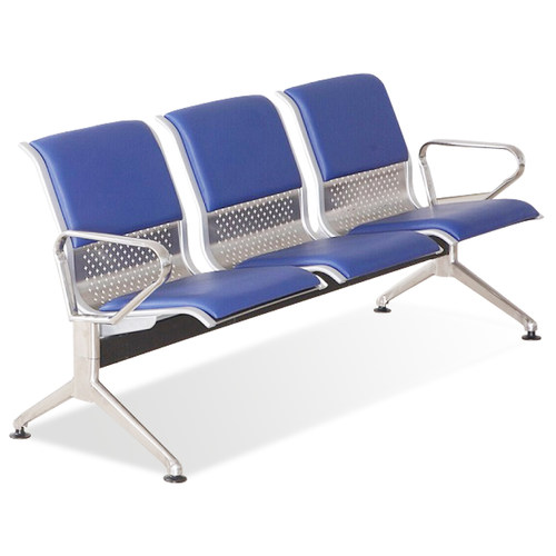 恒源康不锈钢排椅三人位机场连体靠背医院座候P诊银行大厅户外坐