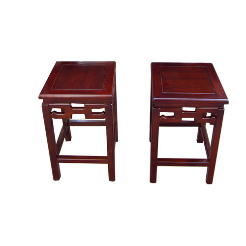 简约榆木方凳仿古圆凳鼓凳琴凳儿童换鞋凳国学桌凳子餐桌凳 实木