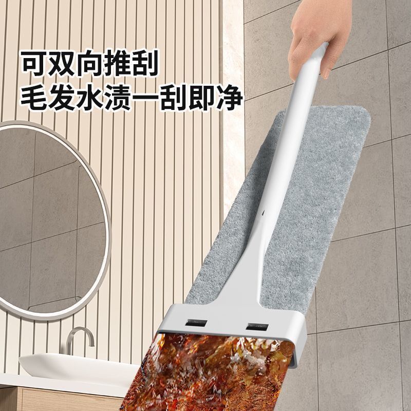 2025新款铝合金平板拖把免手洗70CM大号尘推家用懒人一拖地净拖布