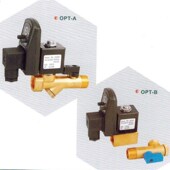 自动电子排水阀冷却机空压机压缩机用电磁阀4分分体连体式 OPT