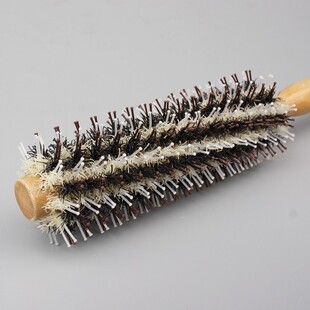 美发发型师猪鬓毛滚梳卷发梳子造型圆滚梳吹直发卷发大波浪滚梳