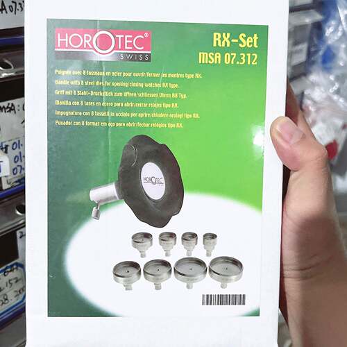 瑞士原装HOROTECMSA07.312代替MSA07.306劳表开底盖器8个膜具