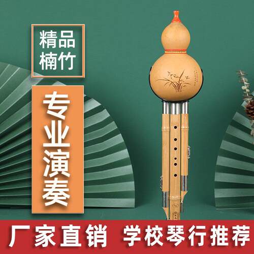 专业演奏楠竹葫芦丝c调降b调g调f调小d调三音小学生初学七孔