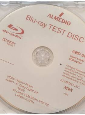 ABEX全系列测试碟TESTBD蓝光ABD-500ABD-592ABD-540ABD-600A
