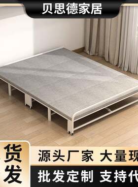 午休折叠床单人家用双人床多功能抽屉式午睡床书房入柜式隐形床