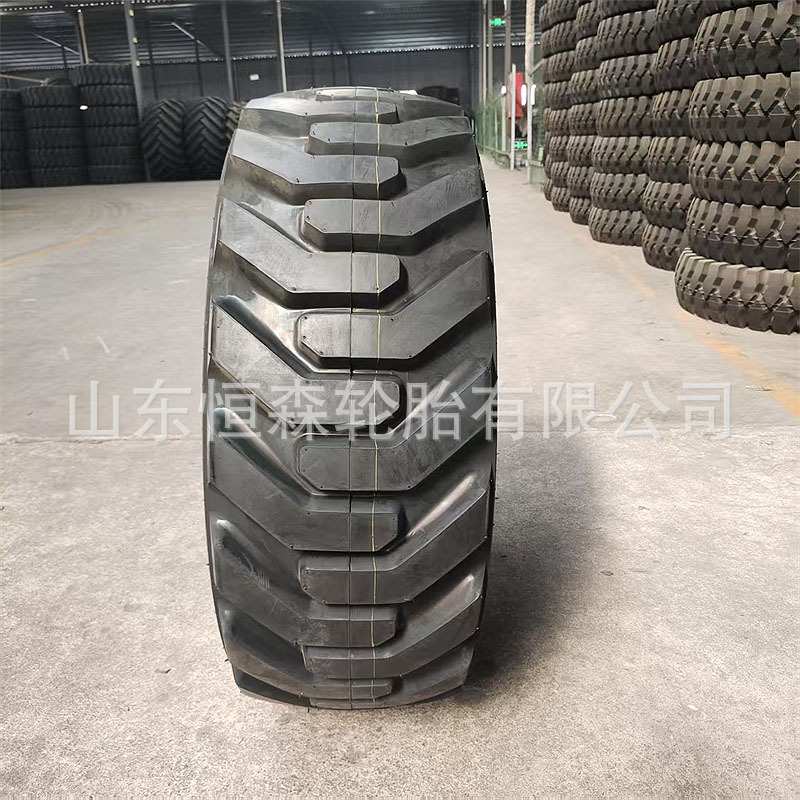 亨瑞达英文12×16.5滑移机轮胎加强人字 12-16.5铲车装载机工程胎
