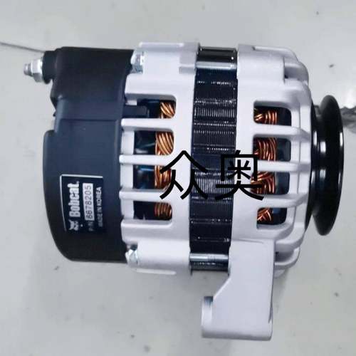 适用山猫S300 S330 S450 S510 S530 S550滑移装载机6678205发电机
