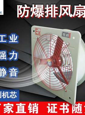 防爆排风扇BFAG(BFS)-300轴流风机400换气扇600工业通风扇220V380