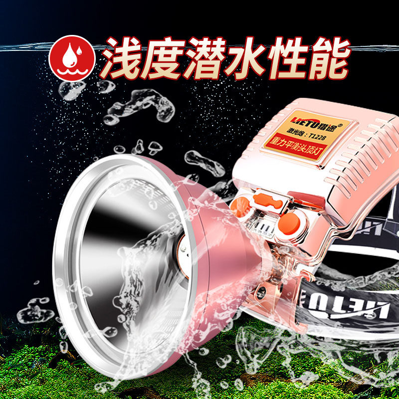 P900强光头灯充电led远射超亮激光炮户外头戴式夜钓灯矿灯长续航