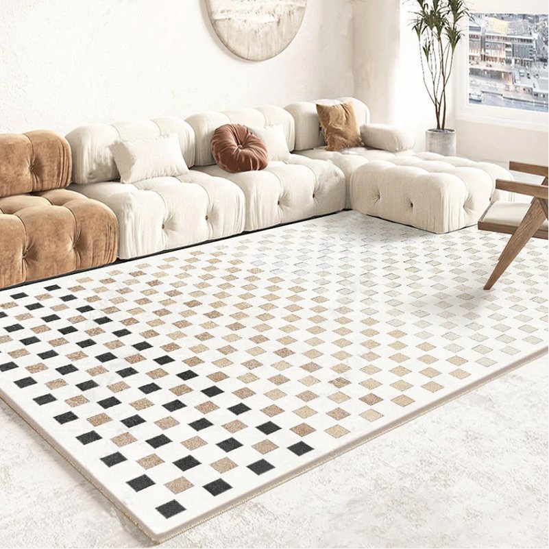 奶油风沙发地毯客厅卧室家用202C2新款现代简约风轻奢高级茶几地