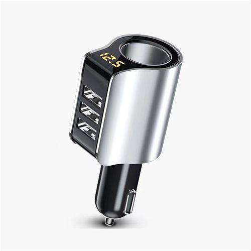 车载点烟器充电器安卓手机通用超级快充汽车转换插头usb车充车用