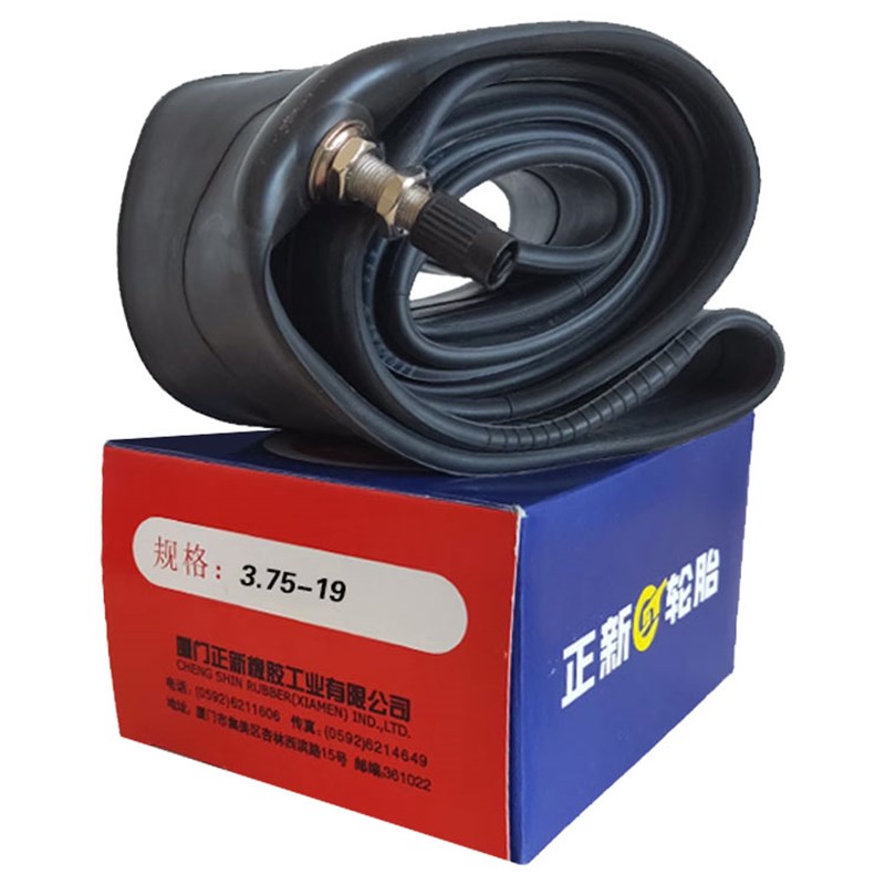 正新内胎3.75-19丁基胶375一19寸跨子车三轮摩托车轮胎100/110/90