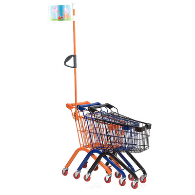 卓莱丨儿童购物车迷你超市手推车宝宝生日礼物金属玩具车小推车