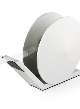 White Design创意金属铝合金胶带切割器胶带座桌面胶带架高端摆件